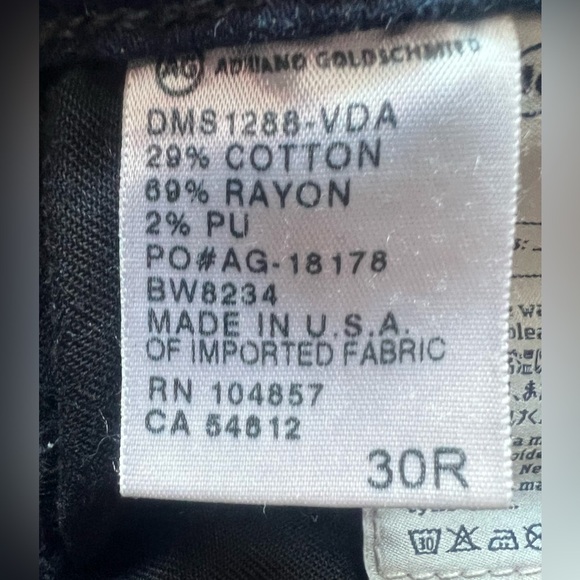 AG ADRIANO GOLDSCHMIED | ladies, The Legging, super skinny, jeans. Size: 30R - Picture 15 of 16